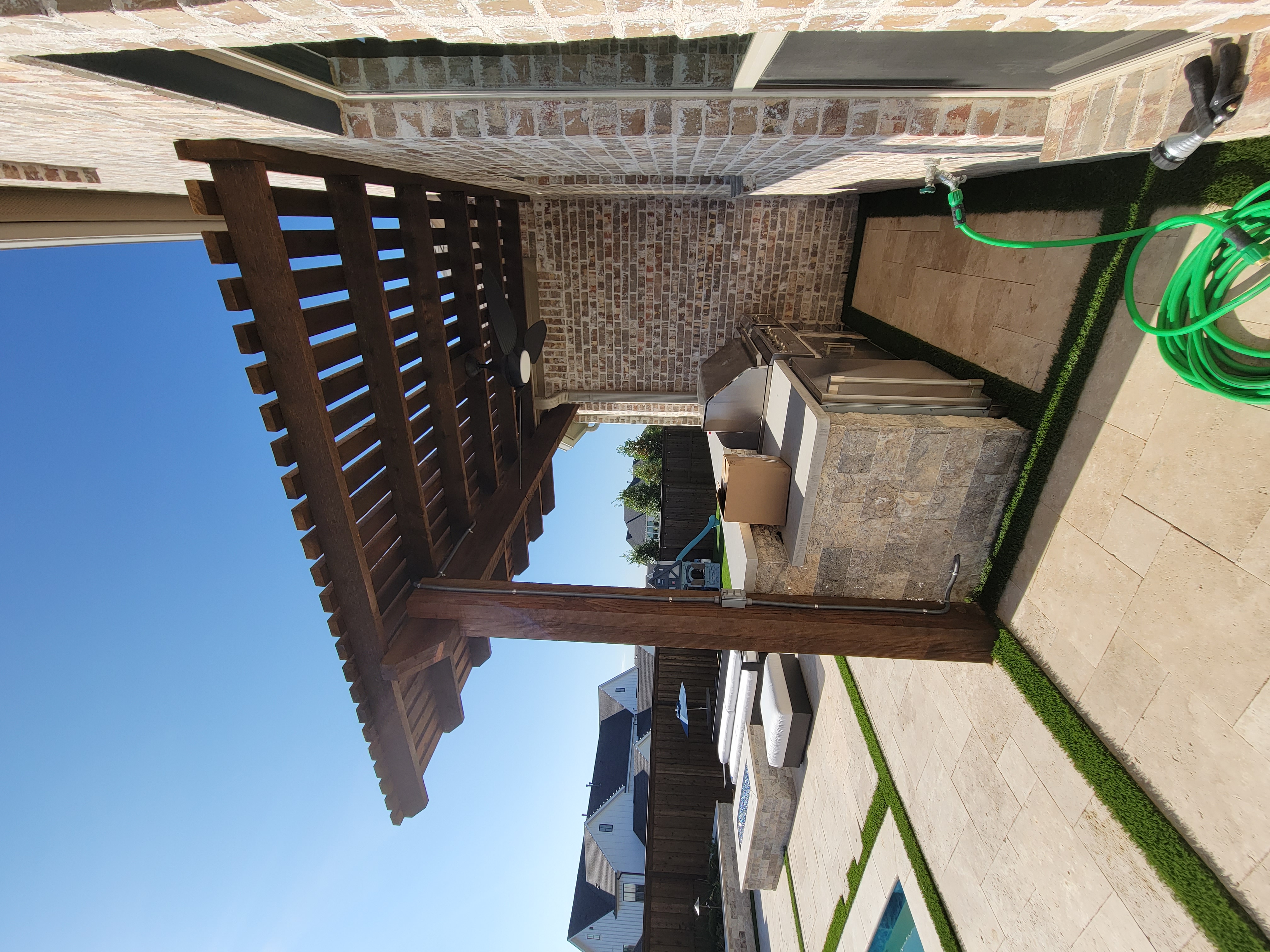 Nova Luxe crew working on a custom home in Dallas–Fort Worth