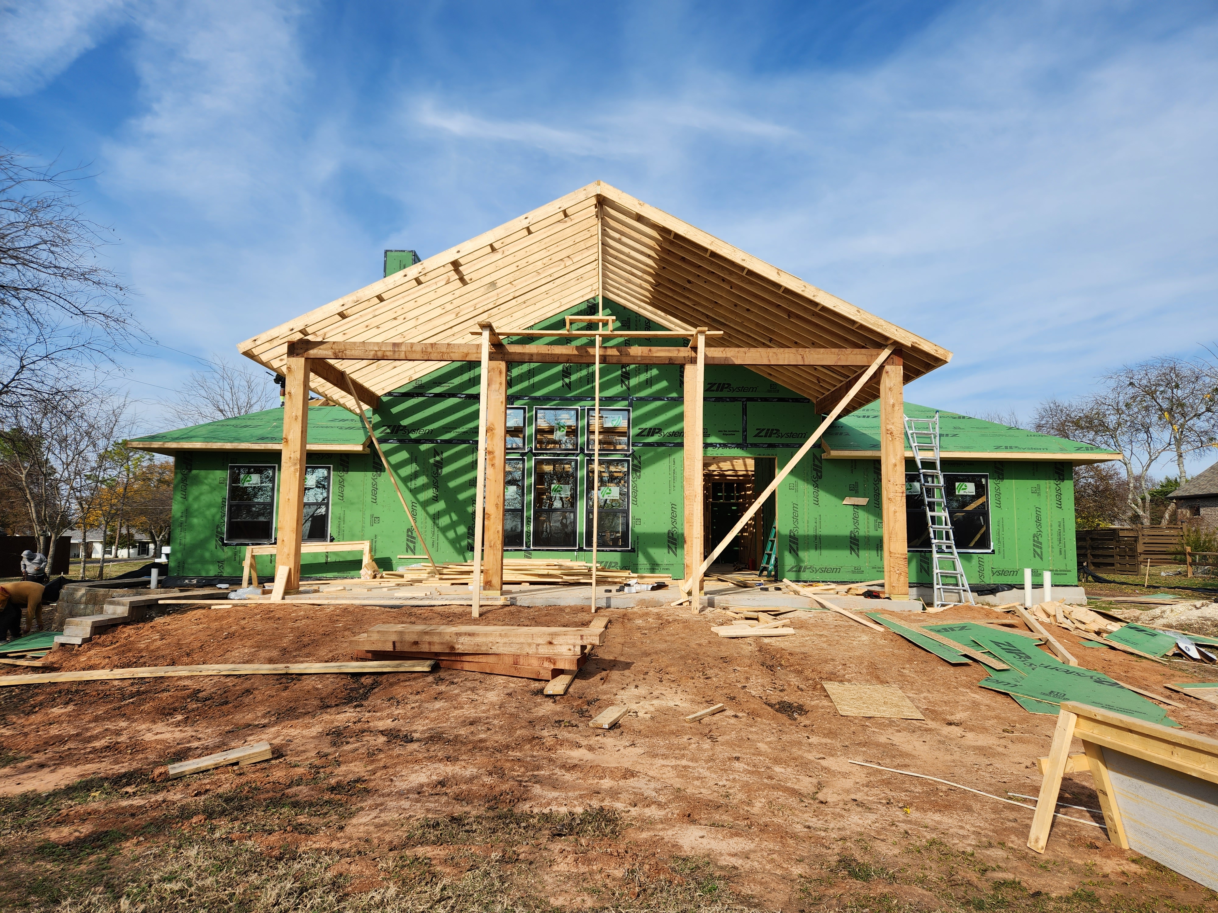 Custom hillside residence exterior in Westlake, Texas — Nova Luxe Homes